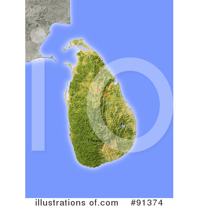 Royalty-Free (RF) Map Clipart Illustration by Michael Schmeling - Stock Sample #91374