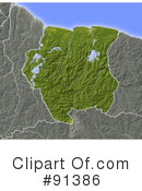 Map Clipart #91386 by Michael Schmeling