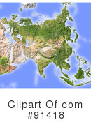 Map Clipart #91418 by Michael Schmeling