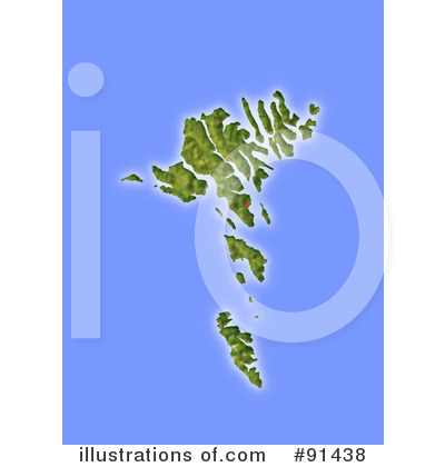 Royalty-Free (RF) Map Clipart Illustration by Michael Schmeling - Stock Sample #91438