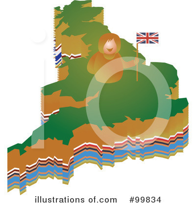 Royalty-Free (RF) Map Clipart Illustration by Prawny - Stock Sample #99834