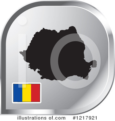 Romanian Flag Clipart #1217921 by Lal Perera