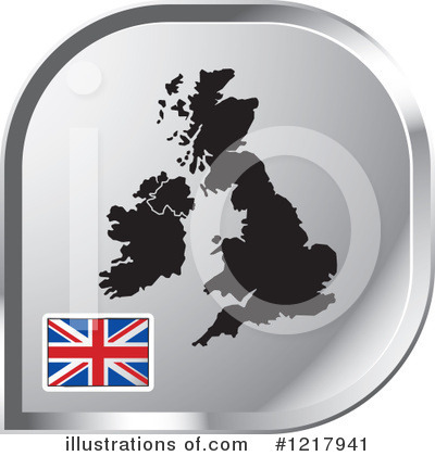 Royalty-Free (RF) Map Icon Clipart Illustration by Lal Perera - Stock Sample #1217941