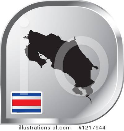 Costa Rica Clipart #1217944 by Lal Perera