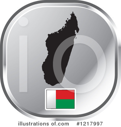 Royalty-Free (RF) Map Icon Clipart Illustration by Lal Perera - Stock Sample #1217997