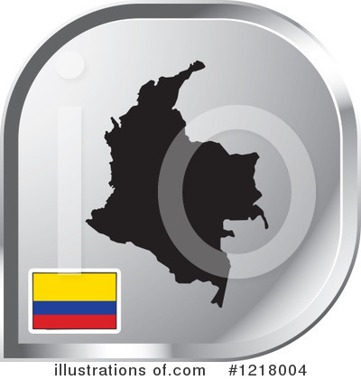 Colombia Flag Clipart #1218004 by Lal Perera