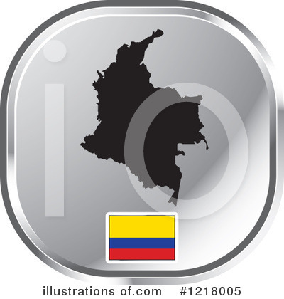Royalty-Free (RF) Map Icon Clipart Illustration by Lal Perera - Stock Sample #1218005