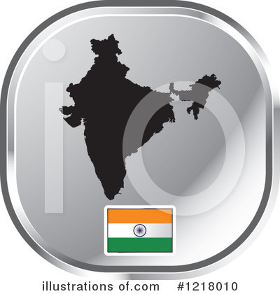 Royalty-Free (RF) Map Icon Clipart Illustration by Lal Perera - Stock Sample #1218010