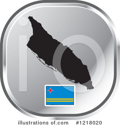 Royalty-Free (RF) Map Icon Clipart Illustration by Lal Perera - Stock Sample #1218020