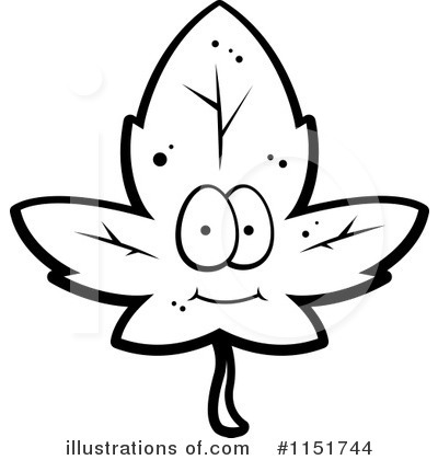 Royalty-Free (RF) Maple Leaf Clipart Illustration by Cory Thoman - Stock Sample #1151744