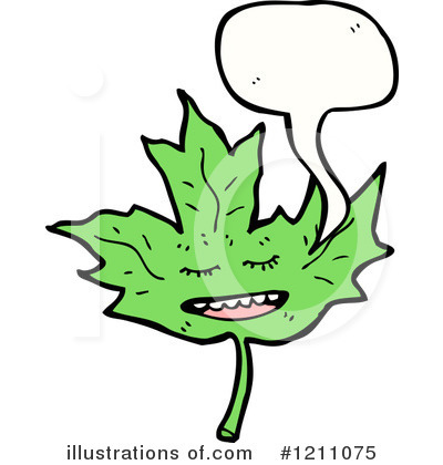 Royalty-Free (RF) Maple Leaf Clipart Illustration by lineartestpilot - Stock Sample #1211075