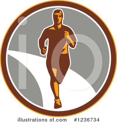 Royalty-Free (RF) Marathon Clipart Illustration by patrimonio - Stock Sample #1236734