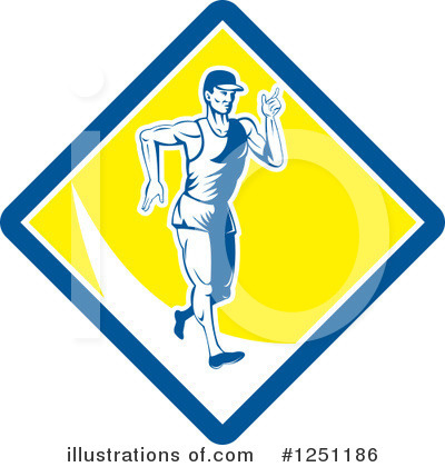 Royalty-Free (RF) Marathon Clipart Illustration by patrimonio - Stock Sample #1251186