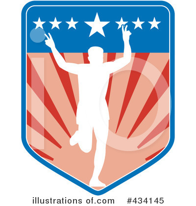 Royalty-Free (RF) Marathon Clipart Illustration by patrimonio - Stock Sample #434145