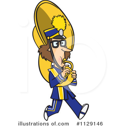 Marching Band Clipart #1129146 by toonaday