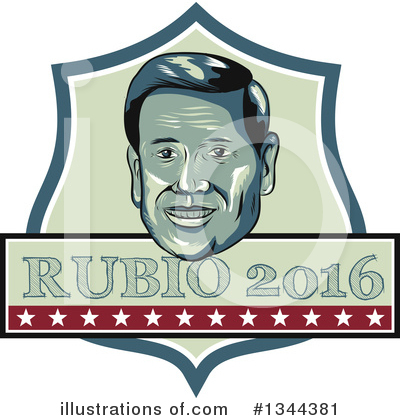 Royalty-Free (RF) Marco Rubio Clipart Illustration by patrimonio - Stock Sample #1344381