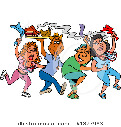 Carnival Clipart #1377963 by LaffToon
