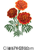 Marigold Clipart #1746360 by Vector Tradition SM