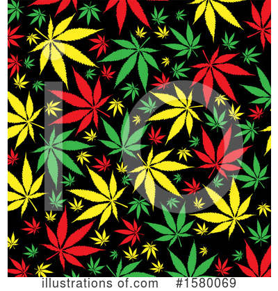 Royalty-Free (RF) Marijuana Clipart Illustration by Domenico Condello - Stock Sample #1580069