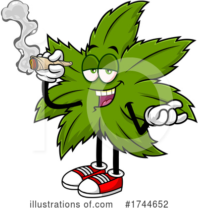 Royalty-Free (RF) Marijuana Clipart Illustration by Hit Toon - Stock Sample #1744652