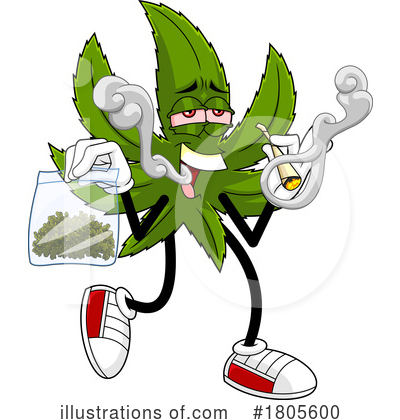 Marijuana Clipart #1805600 by Hit Toon
