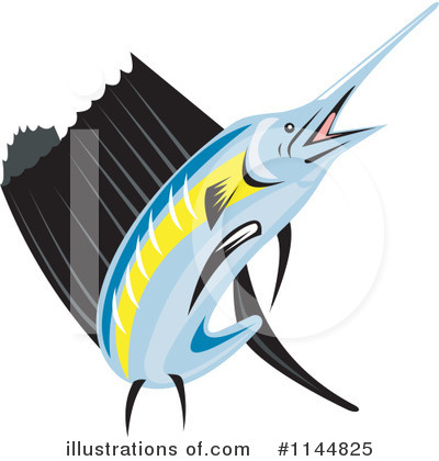 Sailfish Clipart #1144825 by patrimonio