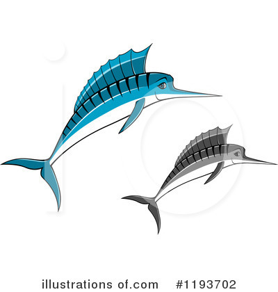 Royalty-Free (RF) Marlin Clipart Illustration by Vector Tradition SM - Stock Sample #1193702