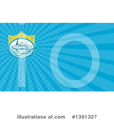Royalty-Free (RF) Marlin Clipart Illustration by patrimonio - Stock Sample #1391327