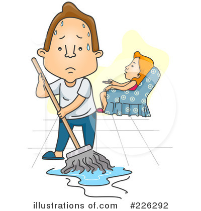 Mopping Clipart #226292 by BNP Design Studio