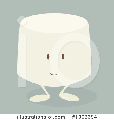 Royalty-Free (RF) Marshmallow Clipart Illustration by Randomway - Stock Sample #1093394