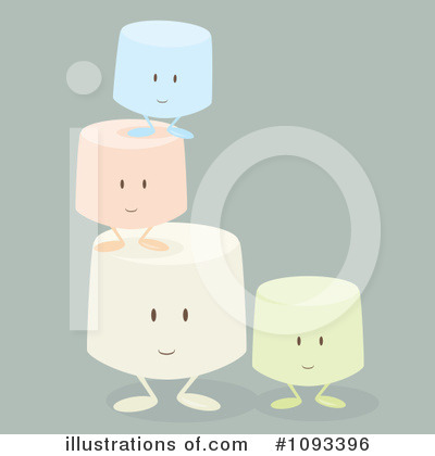Royalty-Free (RF) Marshmallow Clipart Illustration by Randomway - Stock Sample #1093396
