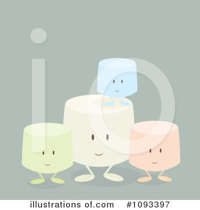 Royalty-Free (RF) Marshmallow Clipart Illustration by Randomway - Stock Sample #1093397