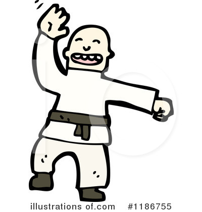 Royalty-Free (RF) Martial Arts Clipart Illustration by lineartestpilot - Stock Sample #1186755