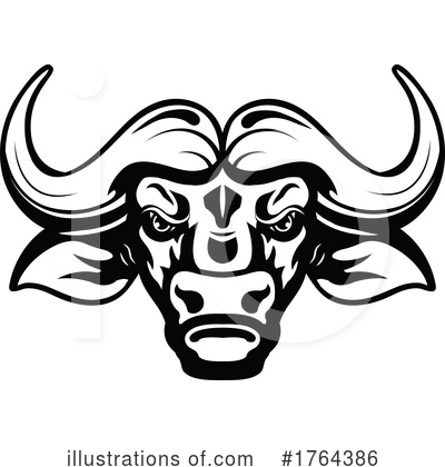 Buffalo Clipart #1764386 by Vector Tradition SM