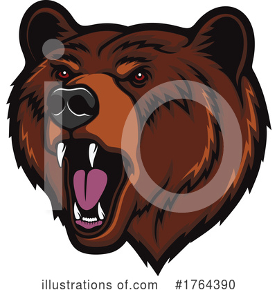 Bear Clipart #1764390 by Vector Tradition SM