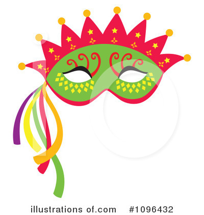 Royalty-Free (RF) Mask Clipart Illustration by Cherie Reve - Stock Sample #1096432
