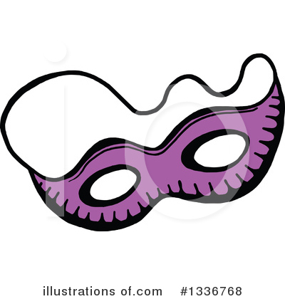 Royalty-Free (RF) Mask Clipart Illustration by Prawny - Stock Sample #1336768