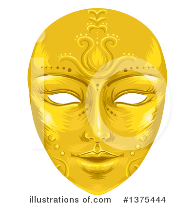 Masquerade Clipart #1375444 by BNP Design Studio