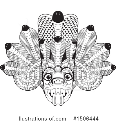 Tribal Clipart #1506444 by Lal Perera