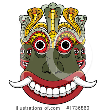 Royalty-Free (RF) Mask Clipart Illustration by Lal Perera - Stock Sample #1736860