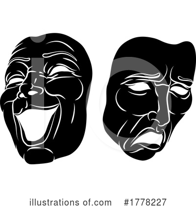 Royalty-Free (RF) Mask Clipart Illustration by AtStockIllustration - Stock Sample #1778227