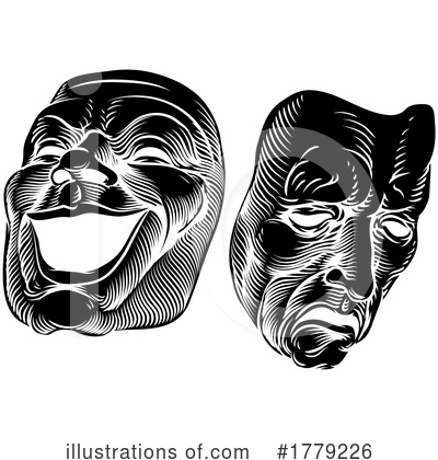Royalty-Free (RF) Mask Clipart Illustration by AtStockIllustration - Stock Sample #1779226