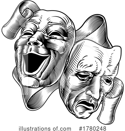Royalty-Free (RF) Mask Clipart Illustration by AtStockIllustration - Stock Sample #1780248