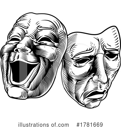 Royalty-Free (RF) Mask Clipart Illustration by AtStockIllustration - Stock Sample #1781669
