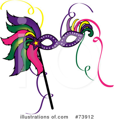 Mardi Gras Clipart #73912 by Pams Clipart