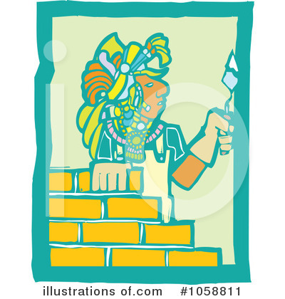 Bricklaying Clipart #1058811 by xunantunich