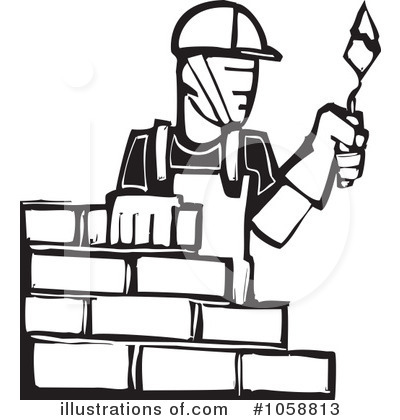 Bricklaying Clipart #1058813 by xunantunich