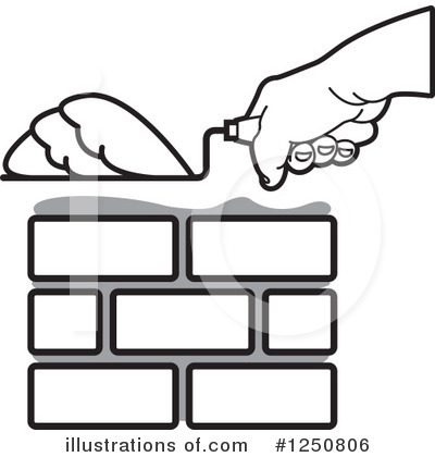 Brick Clipart #1250806 by Lal Perera