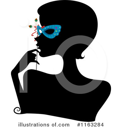 Royalty-Free (RF) Masquerade Clipart Illustration by BNP Design Studio - Stock Sample #1163284