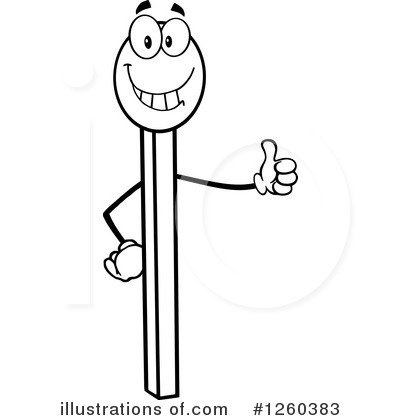Matchstick Clipart #1260383 by Hit Toon